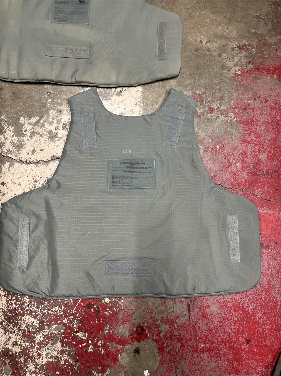 Plate Carrier Soft Armor LEVEL 3A PROTECTION Large lot K
