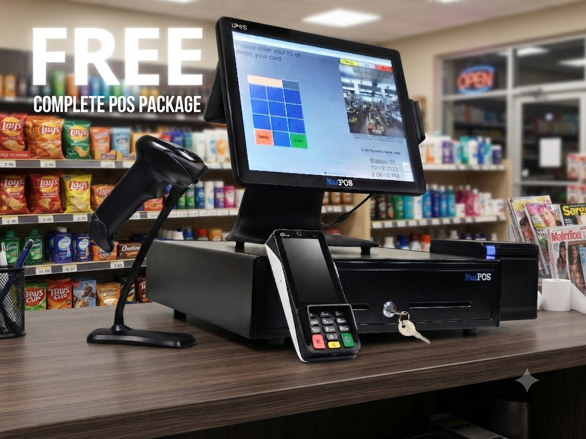 FREE PC America CRE POS + $0 Processing | Merchant Account Required