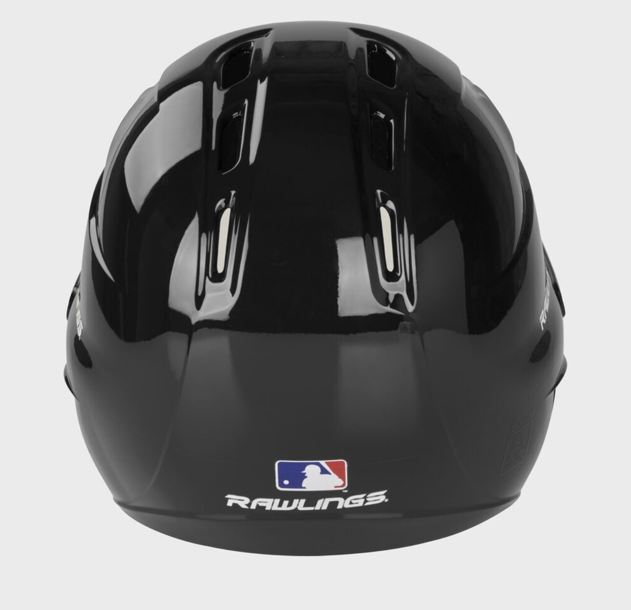 Rawlings Velo Series Batting Helmet Black JUNIOR