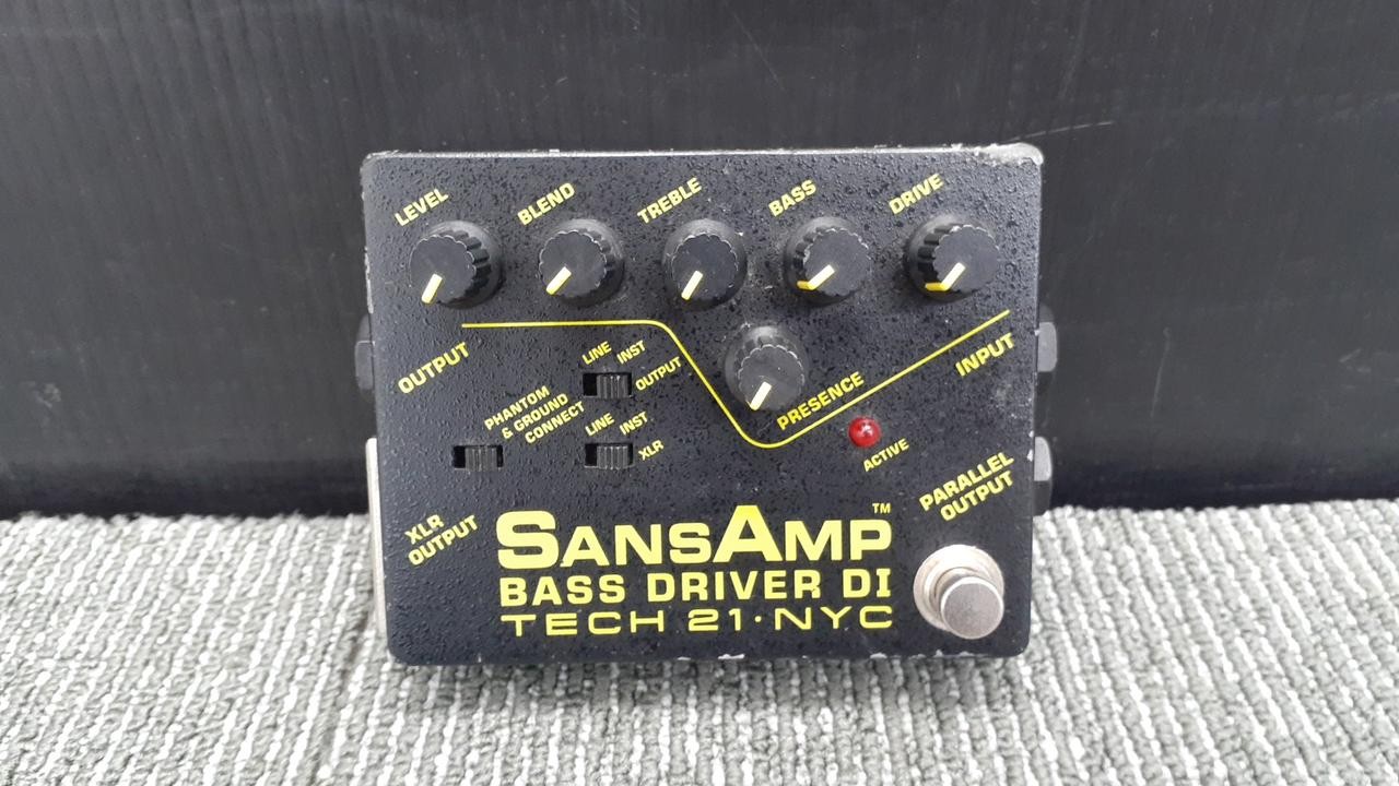 TECH21 Effect Pedal SANSAMP BASS DRIVER D1