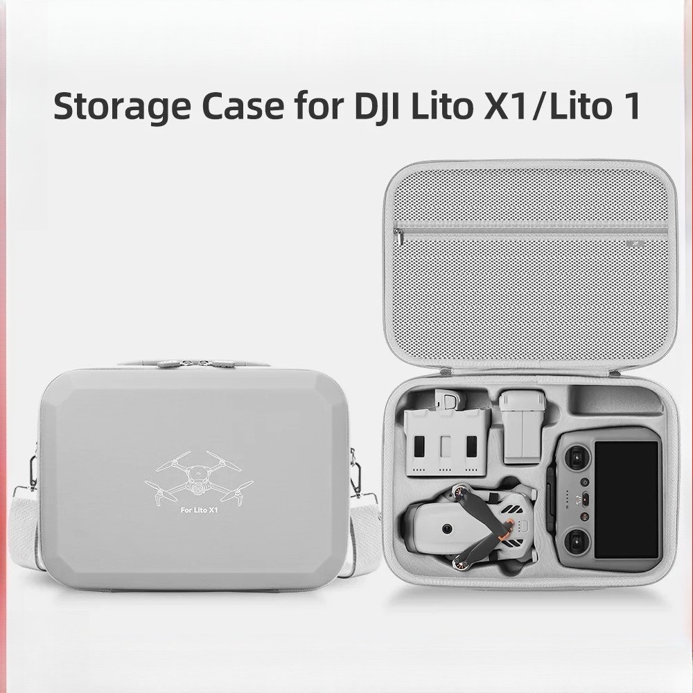 Portable Storage Bags Hard Shell Carrying Case for DJI Lito/Lito X1 Drone