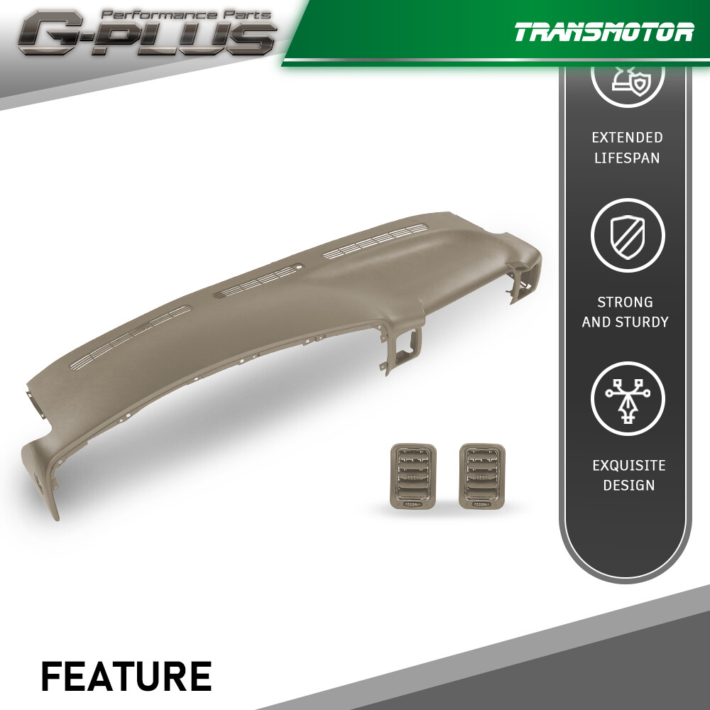 Dash Pad Dash Cap Panel Dashboard Fit For Silverado Sierra 1999-2006 Light Tan