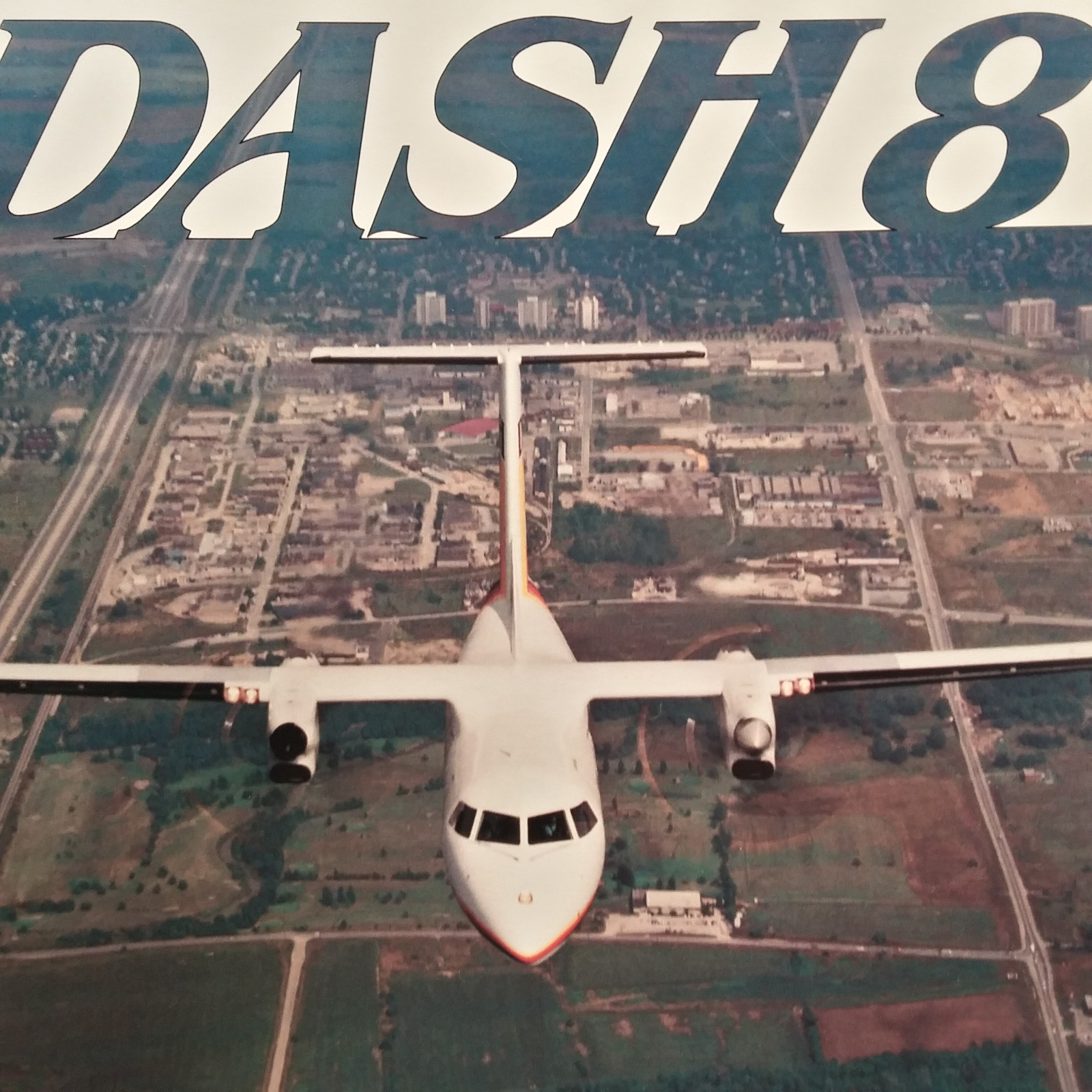 Original Innotech de Havillland Dash 8 Brochure, Tri-fold, 8.5 x 11"