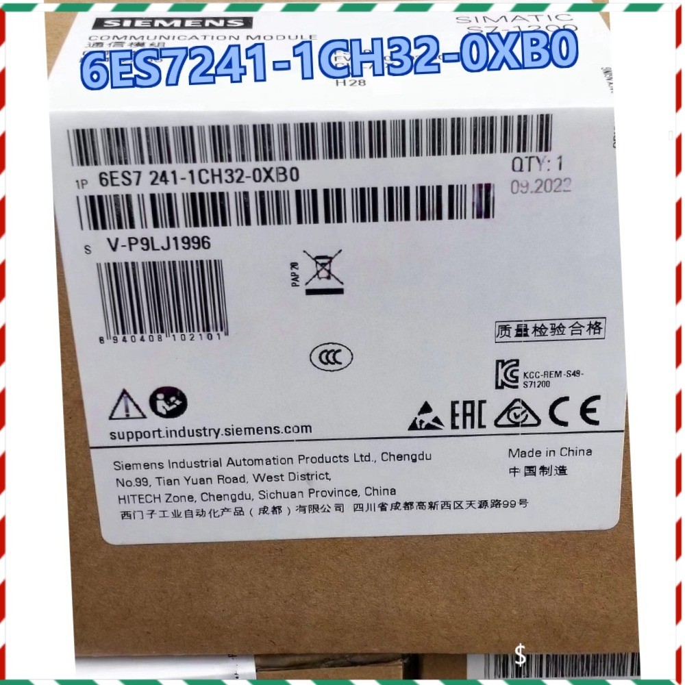 6ES7241-1CH32-0XB0 1X Brand Siemens 6ES7 241-1CH32-0XB0 Fast Shipment New