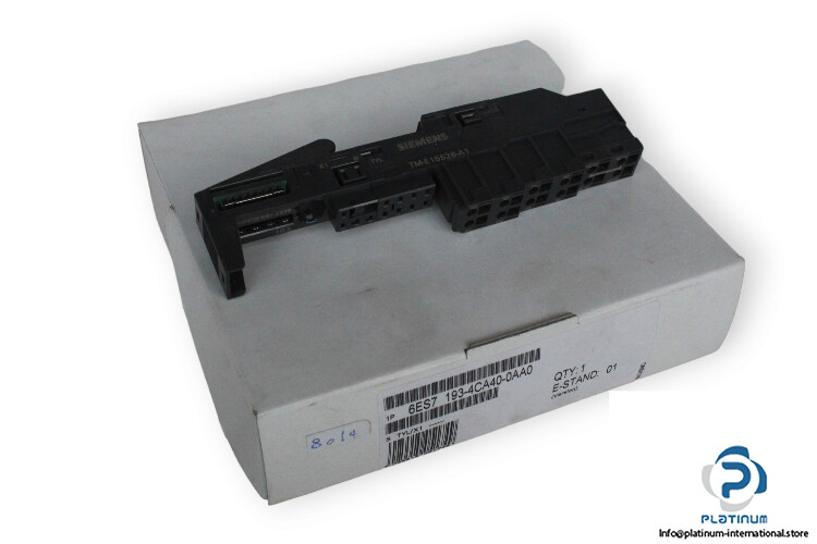 SIEMENS 6ES7 193-4CA40-0AA0 UNIVERSAL TERMINAL MODULE_SIEMENS 6ES71934CA400AA0