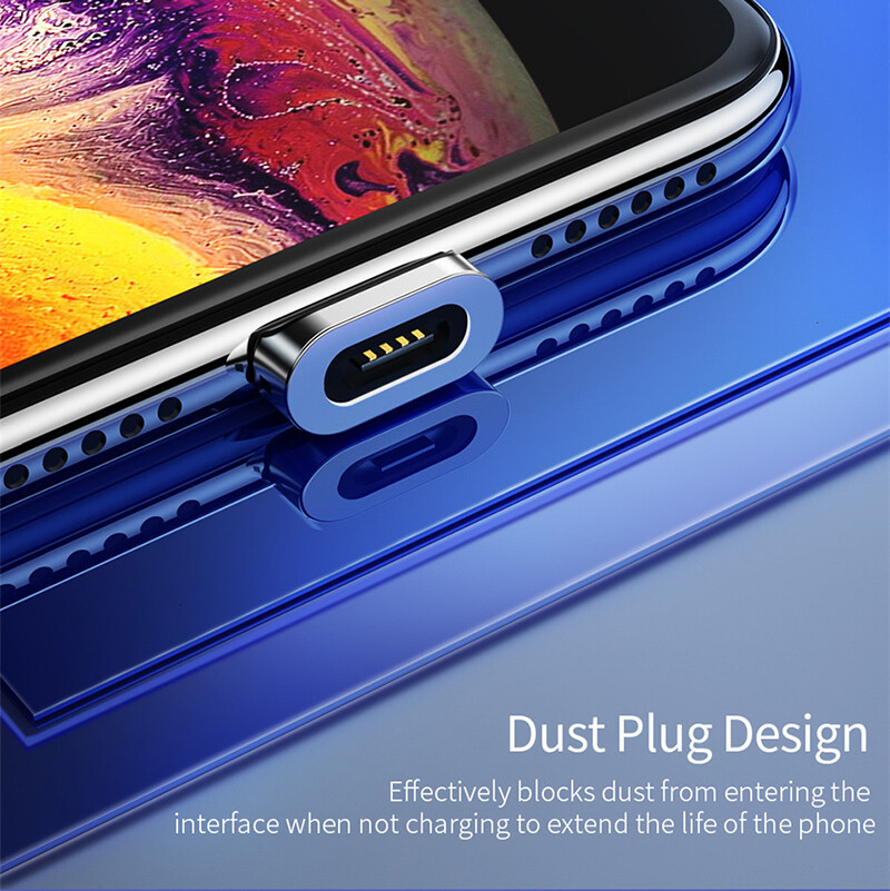 Magnetic Type C Cable Fast Charger Micro USB Charging Data For Samsung Xiaomi