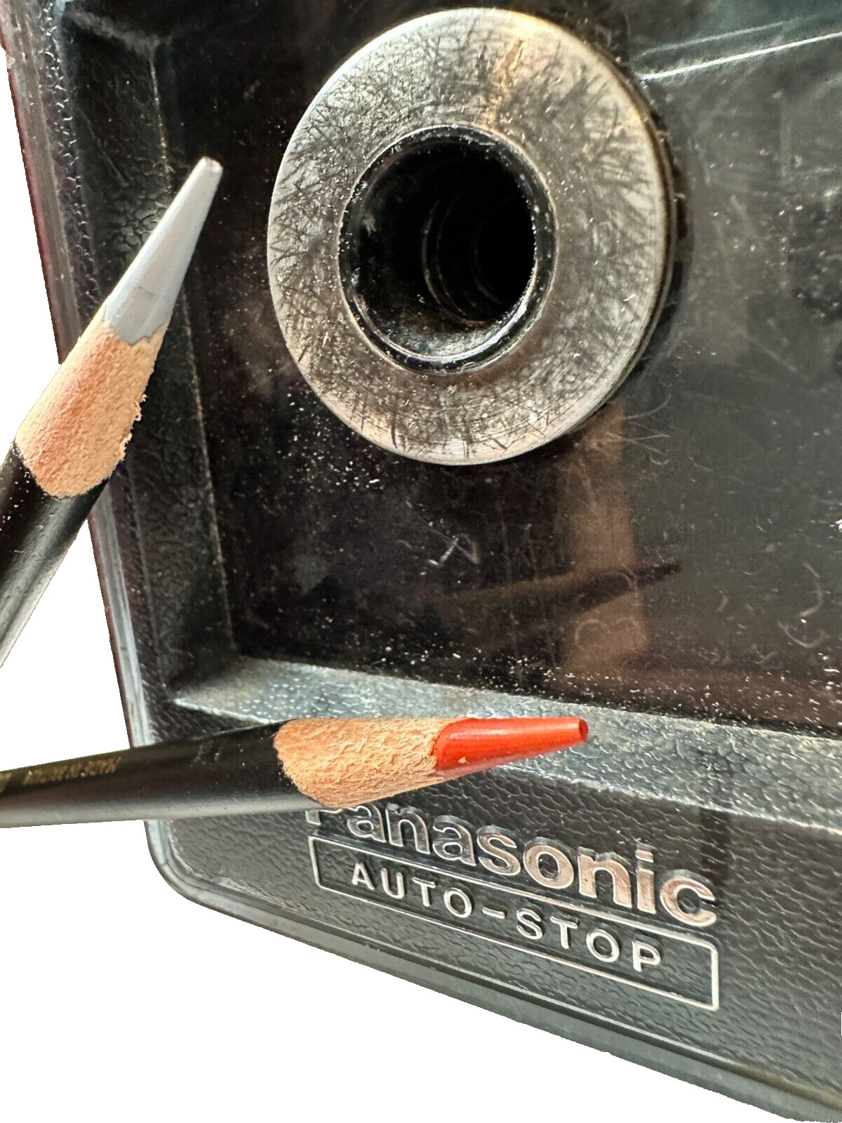 Panasonic KP-77N Electric Auto-Stop Pencil Sharpener Japan-made VTG Heavy Duty