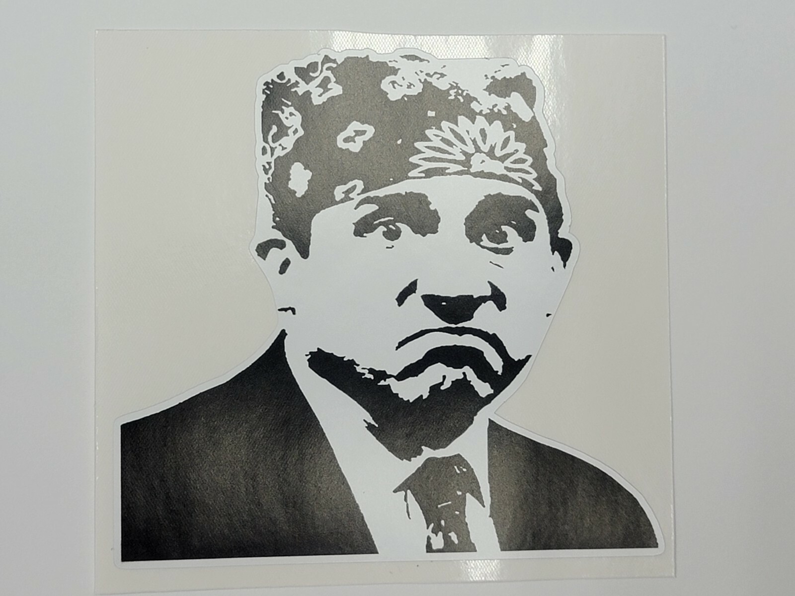 Office Prison Mike Michael Scott Vinyl Sticker  Logo Vinyl Decal 4"