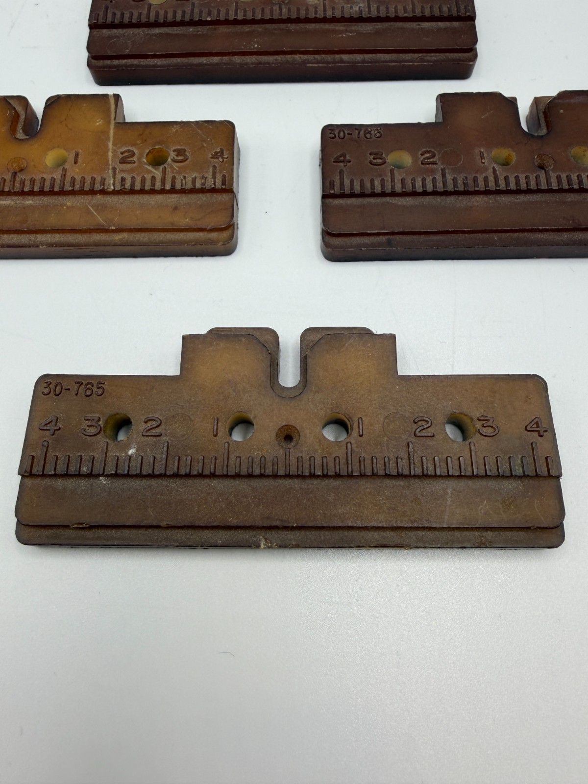 Vintage New Hermes Engravograph Measuring / Alignment Gauge Accessories Lot (4)