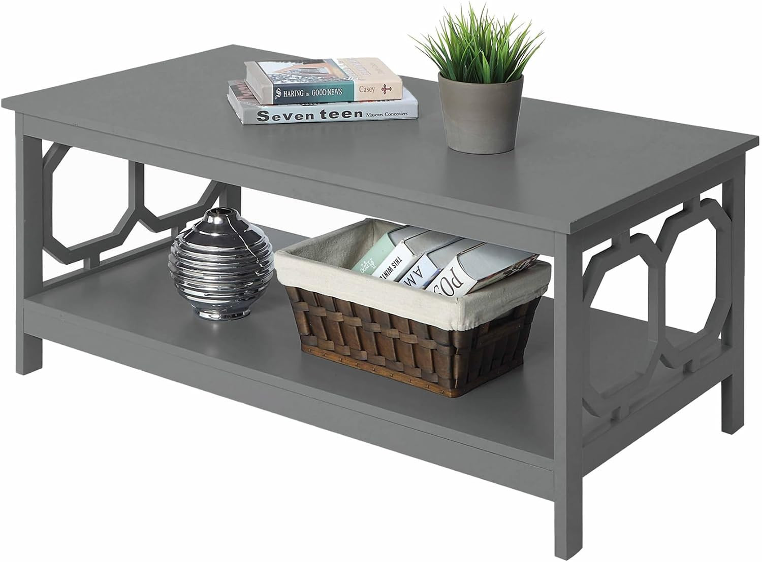 Omega Coffee Table, Gray