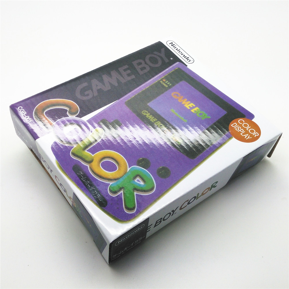 Gameboy Color Console Box Paper Package For Nintendo Game boy Color GBC