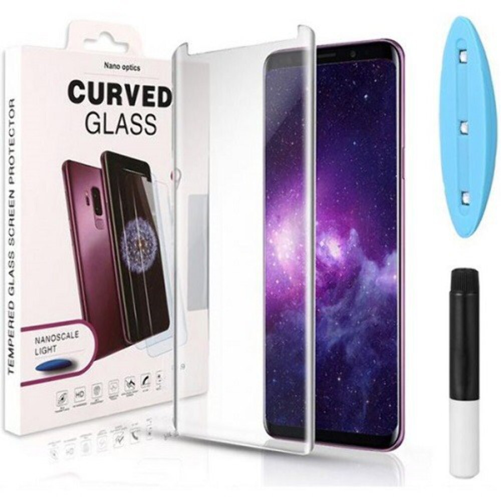 For Samsung S10 Plus UV Tempered Glass Screen Protector Kit