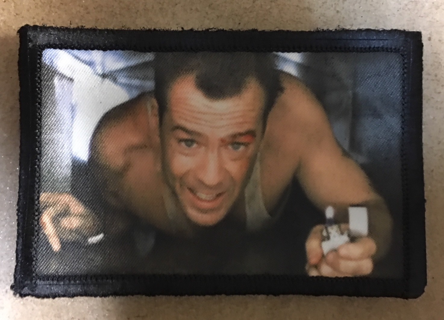 Die Hard Bruc Willis Morale Patch Tactical Military Army Flag USA
