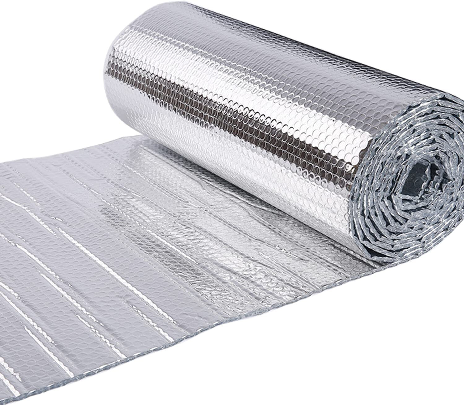 Double Bubble Reflective Foil Insulation Thermal Barrier: 24in x 20ft Roll R8