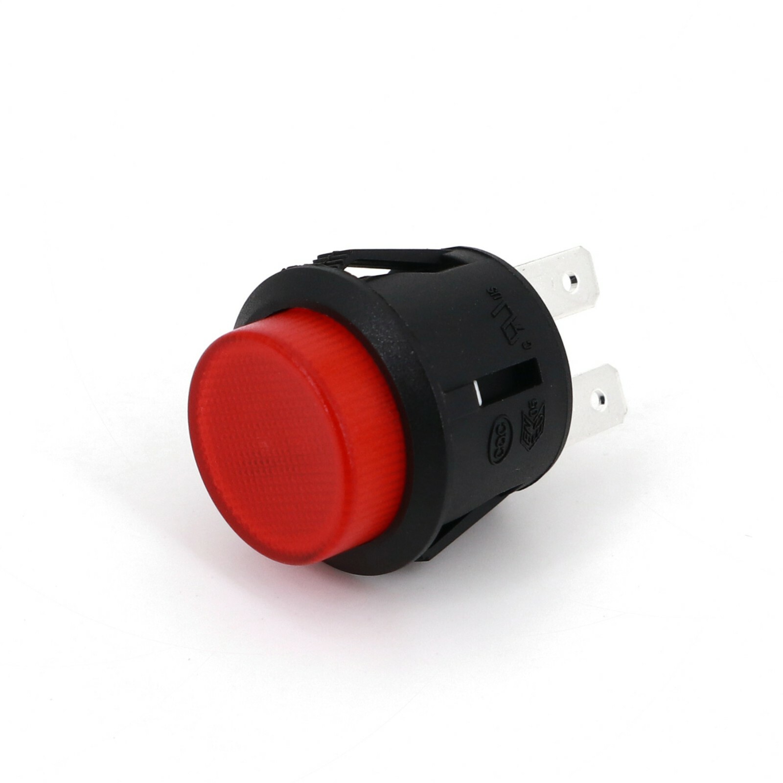 Honyone PB09A 4-Pin With Indicator 16A ON-OFF DPST Round Push Button Switch