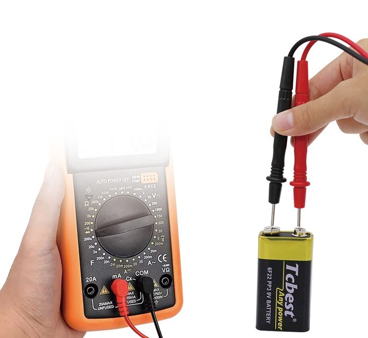 Universal Digital Multimeter MultiMeter Test Lead Probe Wire Pen Cable 1000V 10A