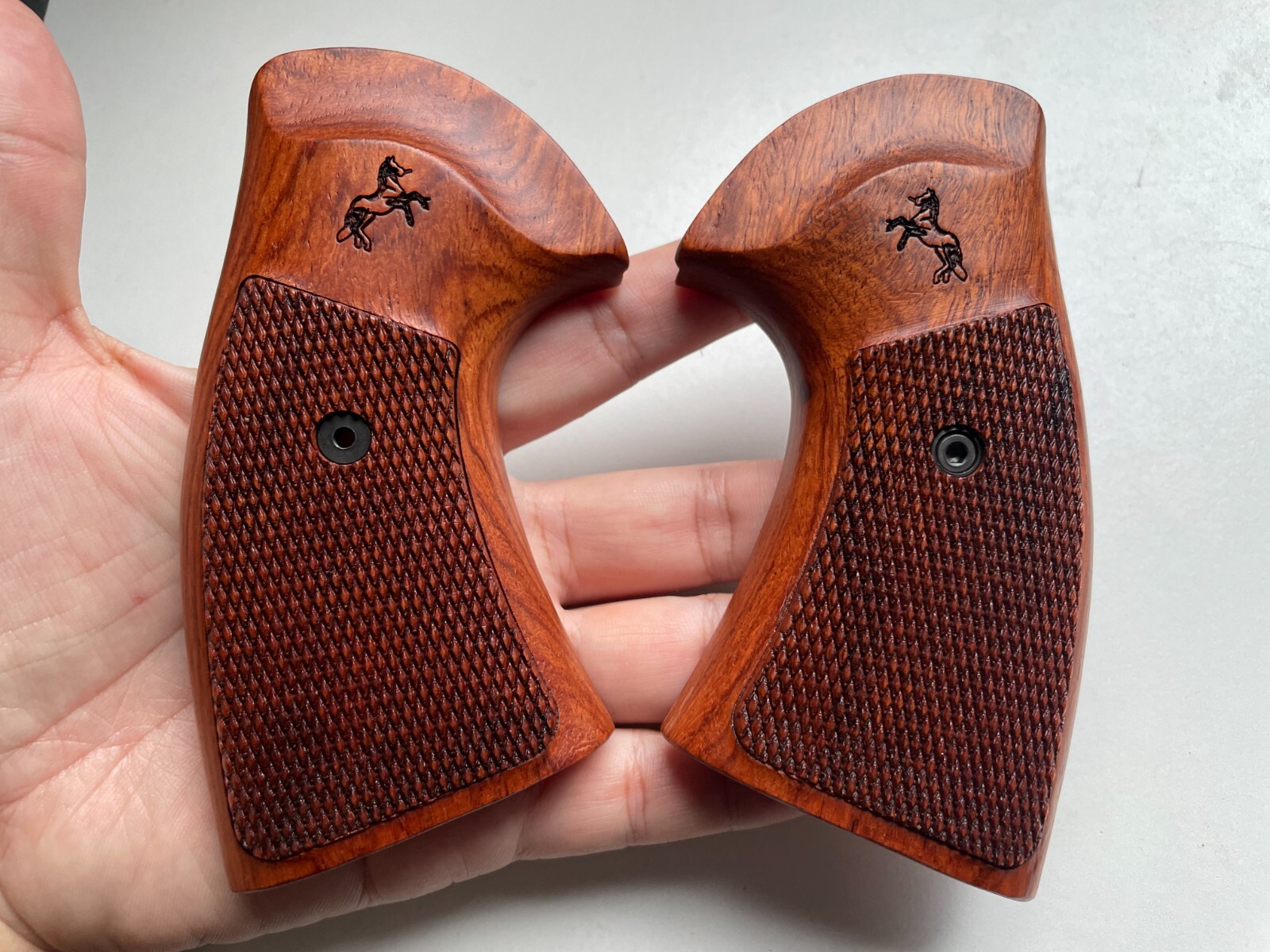 New Grips For Colt D frame Short butt DIAMOND BACK Police positive grips remade