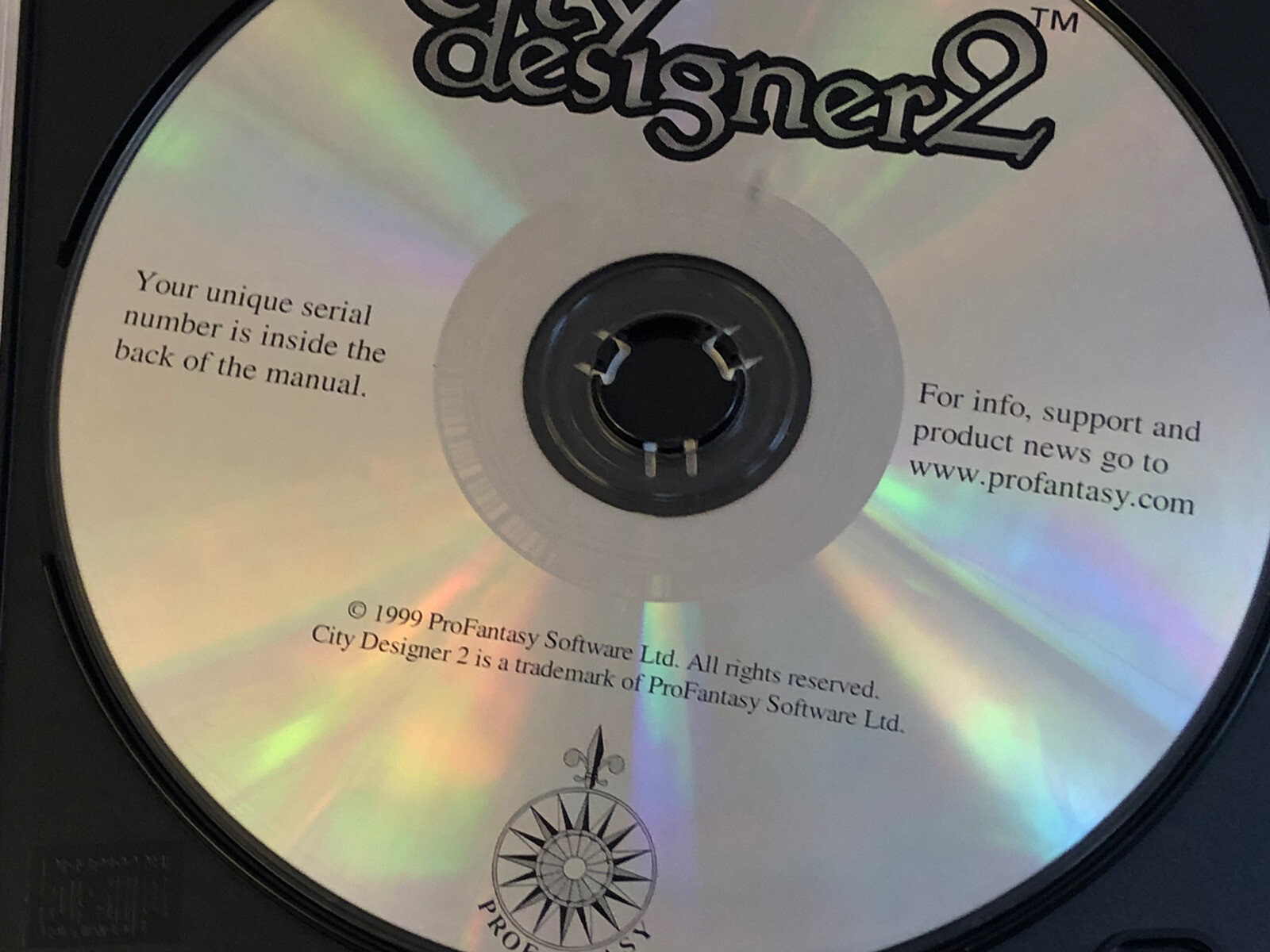 City Designer Two II 2 Add On For CC2 PC CD-ROM Fantasy 1999 No Code Disc Only