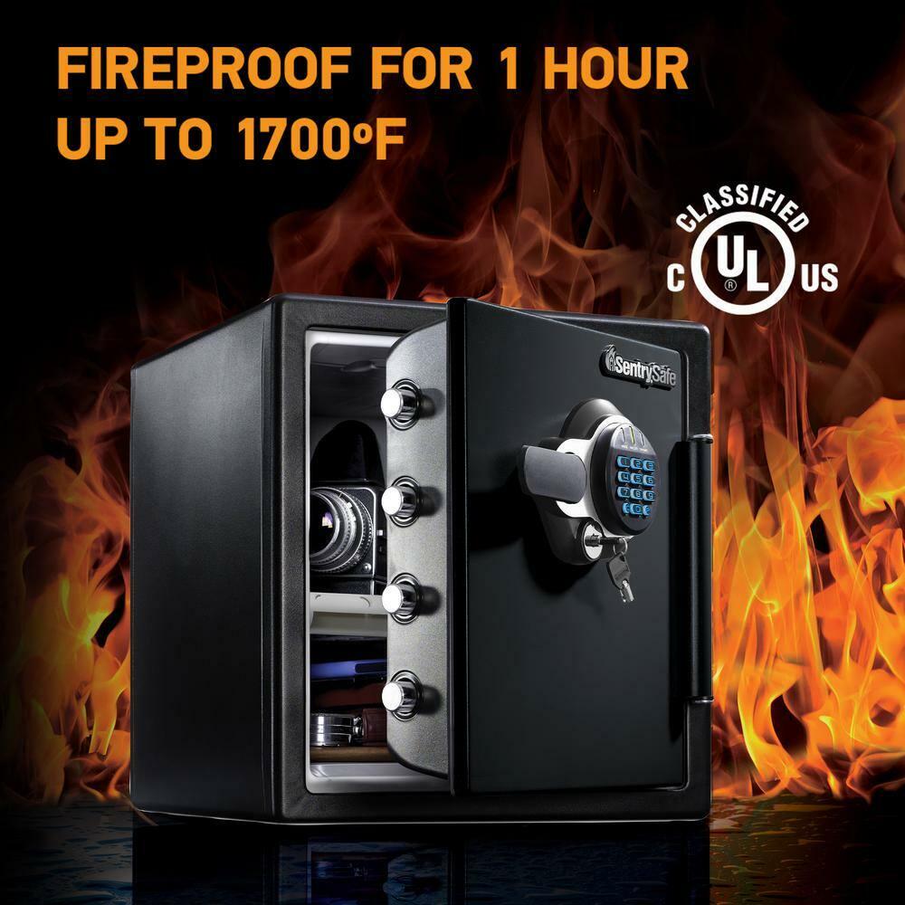SentrySafe Steel Safe Digital Combination Lock Fireproof/Waterproof 1.2 cu. ft.