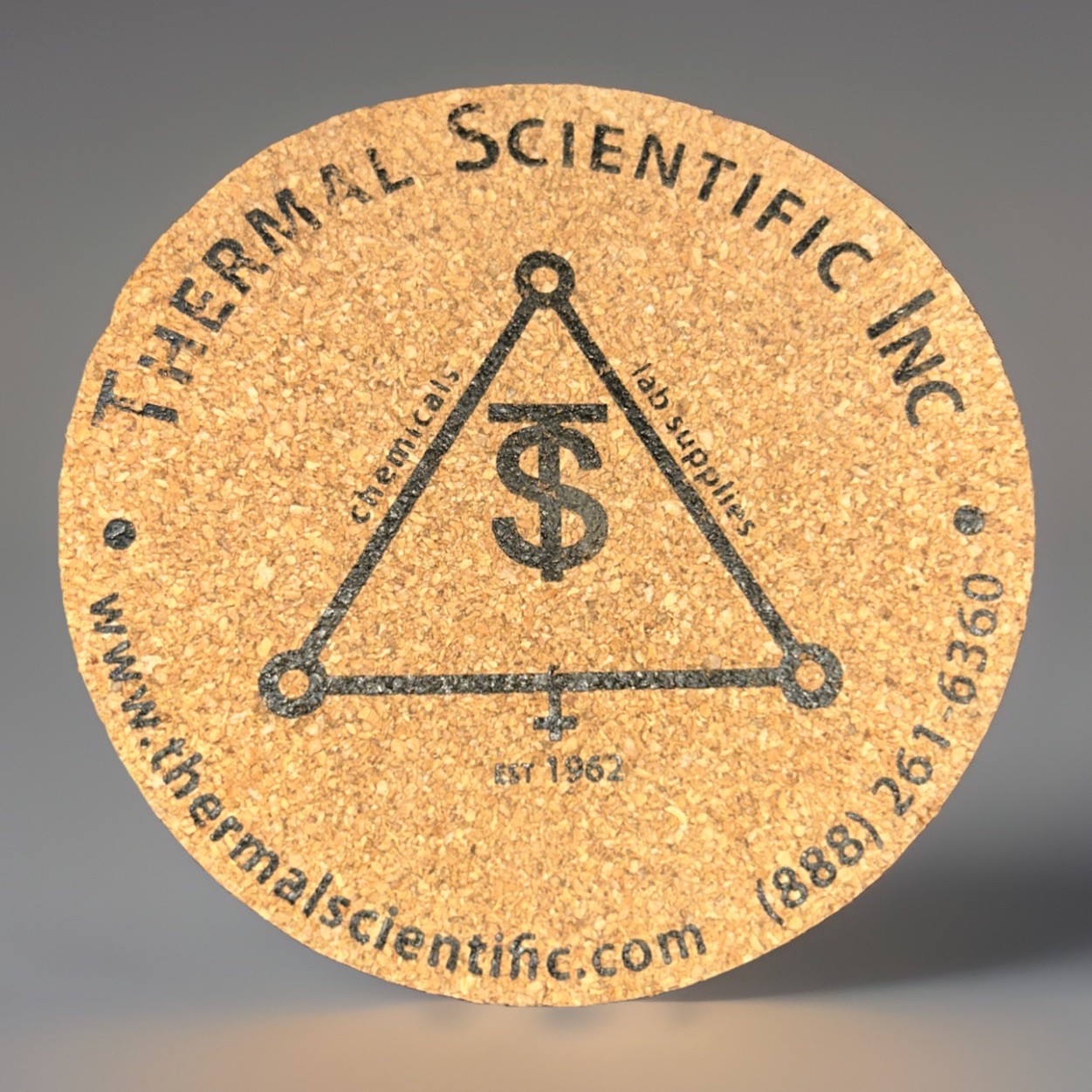 Rare Vintage Thermal Scientific Inc. Oilfield Chemicals And Lab Supplies 3.75”