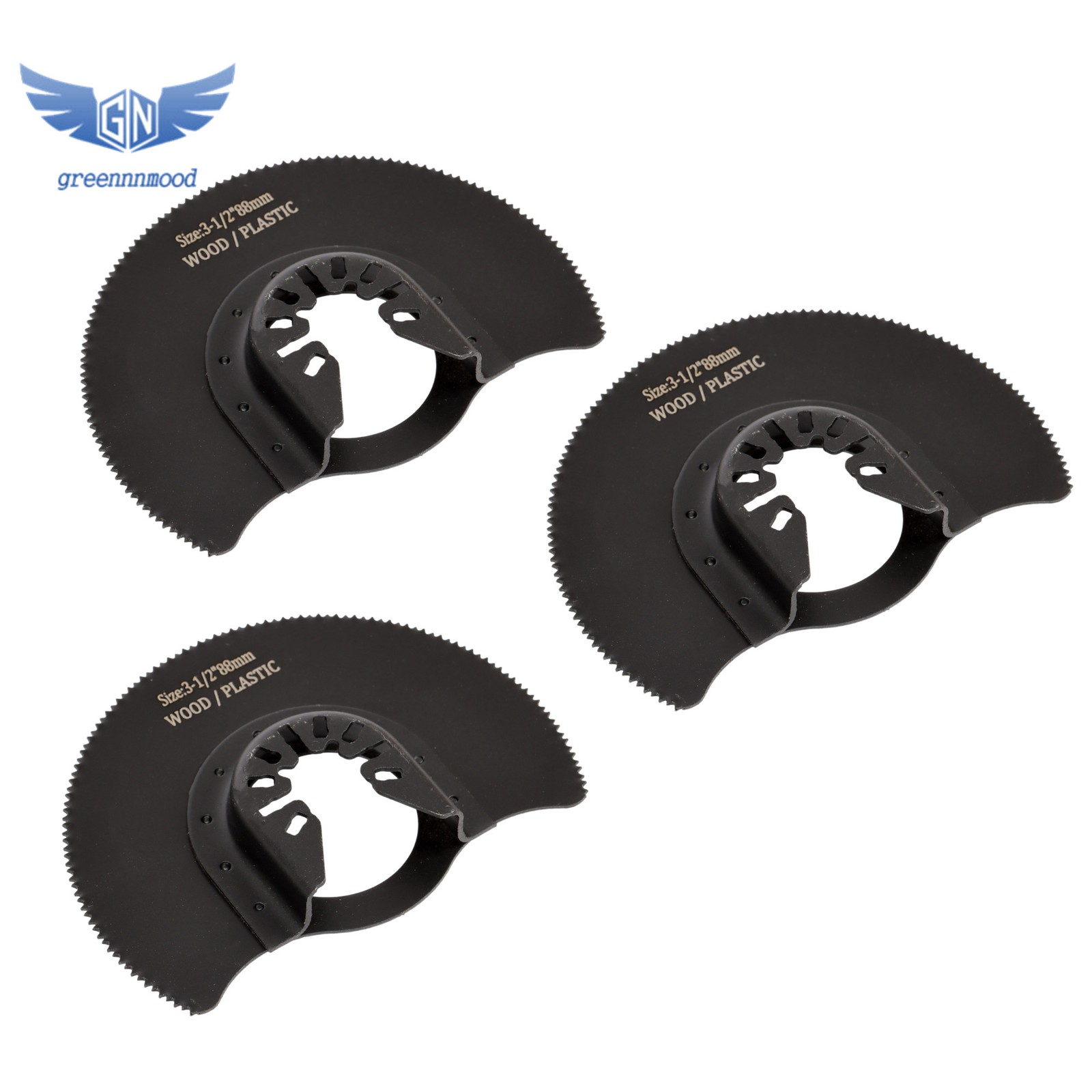 35PCS Multitool Blades 7 Types Titanium Oscillating Tool Quick Saw Blades