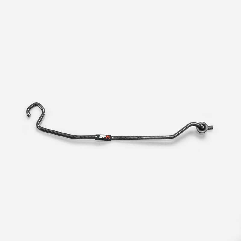 For Honda EK Civic Dry Carbon Fiber Hood Prop Rod Bonnet Rod