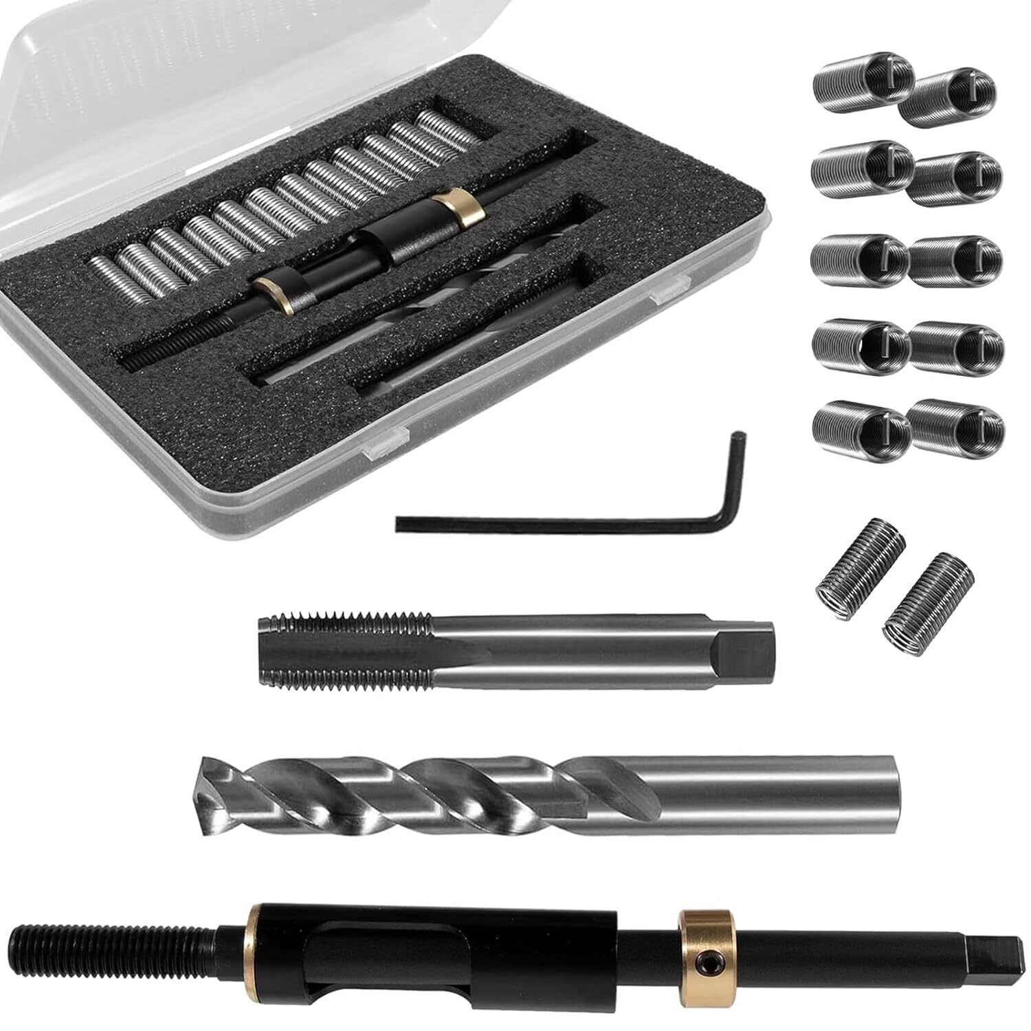 M11 x 1.5 Head Bolt Thread Repair Kit 35119S for Honda Toyota Ford GM Nissan KIA