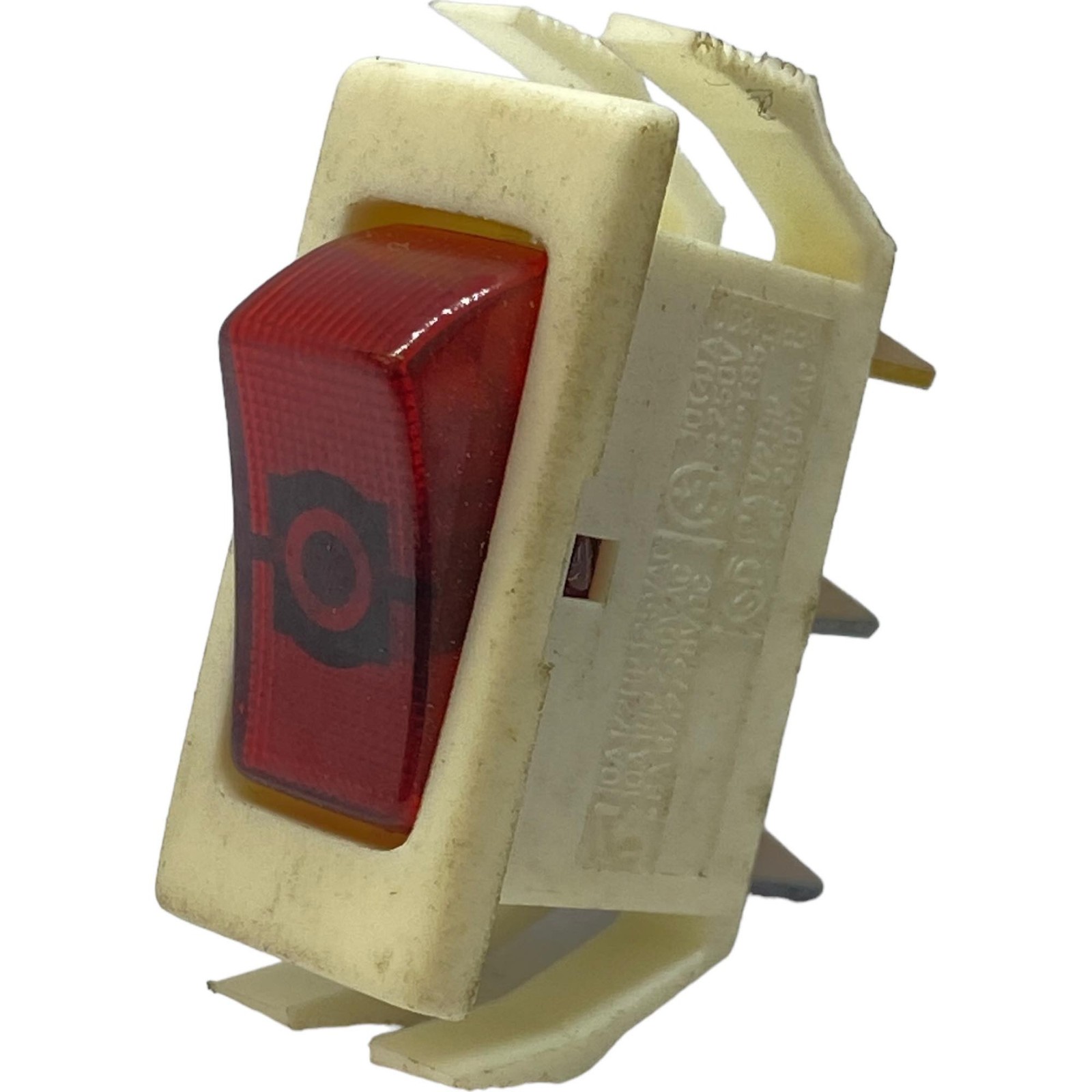 1800 Series SPDT White Rocker Switch 10A/250Vac