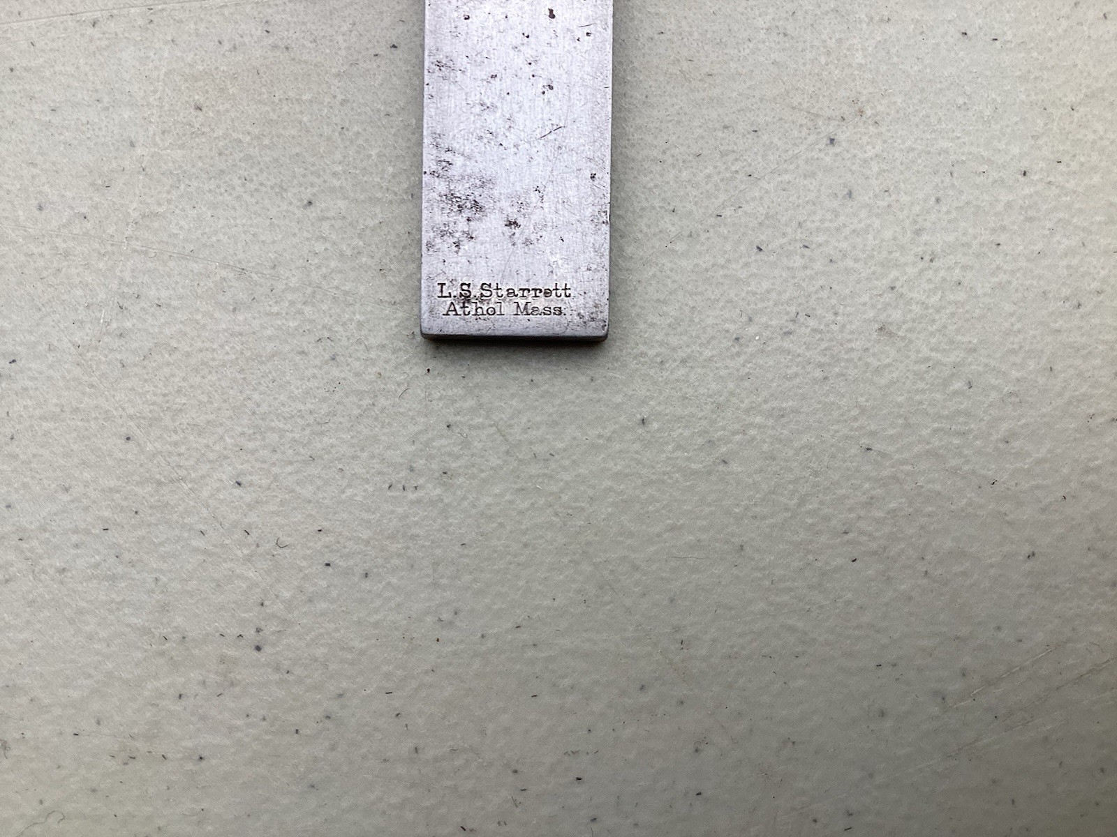 Vintage LS Starrett Universal Bevel Machinist Tool Preowned