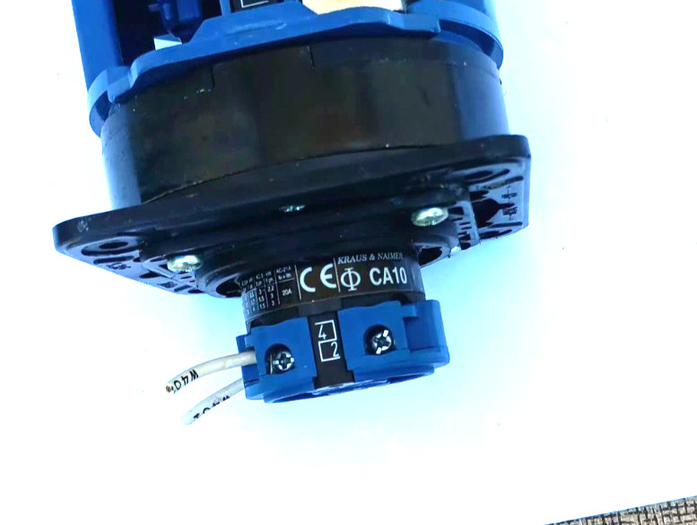 KRAUS & NAIMER C125 ROTARY SWITCH W/ CA10
