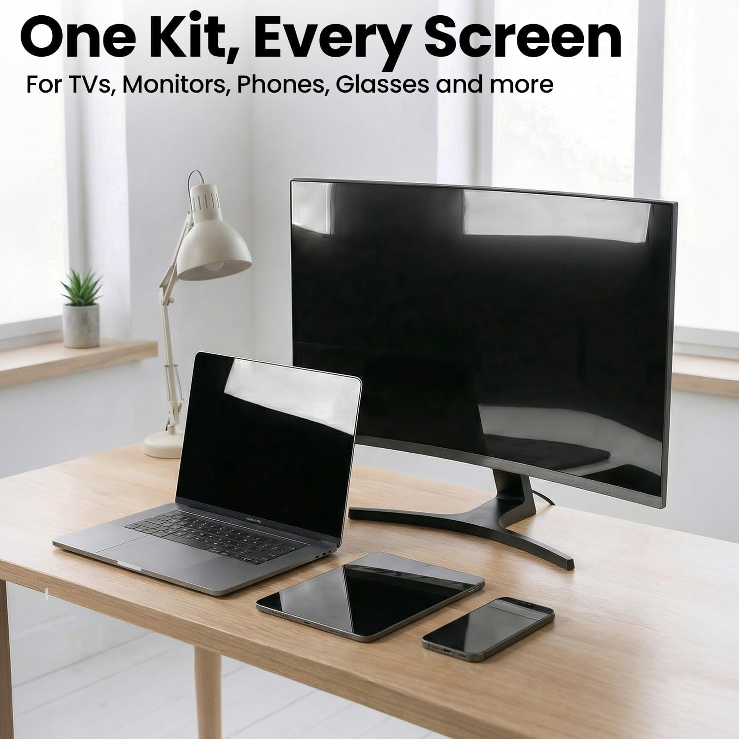 Screen Wipes - Electronic Wipes, Computer Screen Cleaner Wipes for Electronic...