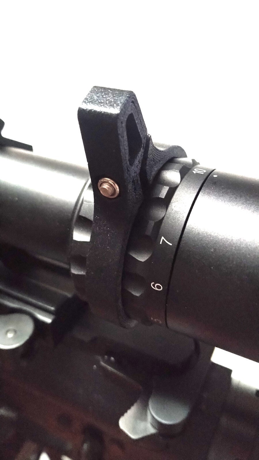 Shepherd BRS 4-16x44 Carbon Fiber Scope Throw Lever