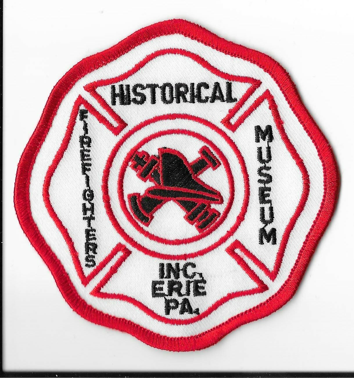 Firefighters Historical Museum Erie, Pennsylvania Patch V1