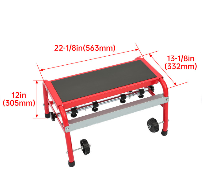 Mobile 18" Portable Step Multi-Roll Masking Paper Machine Auto Body Paint Type