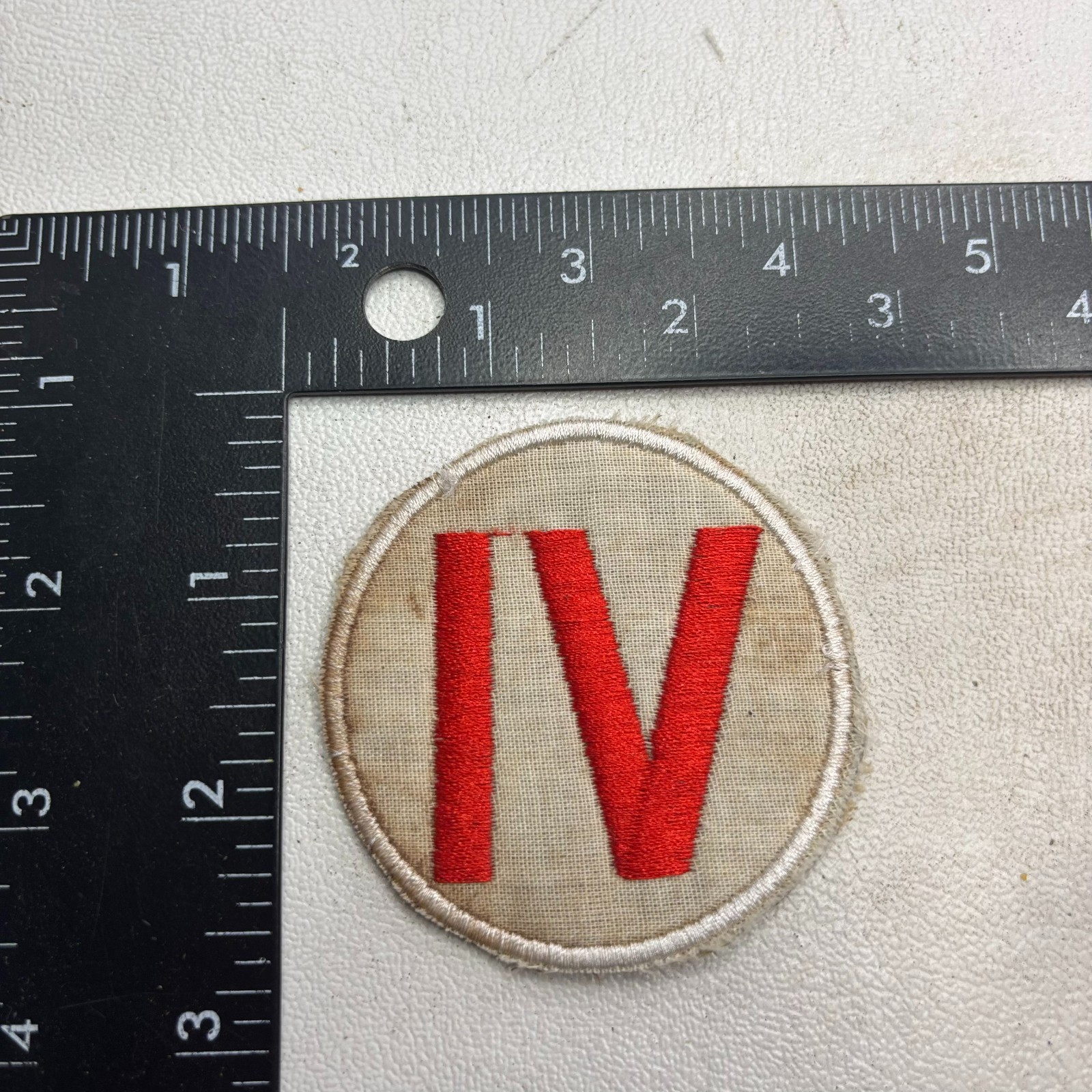 Likely RECENT-MAKE But Looks Old VIETNAM IV CORPS Military Patch 64ab