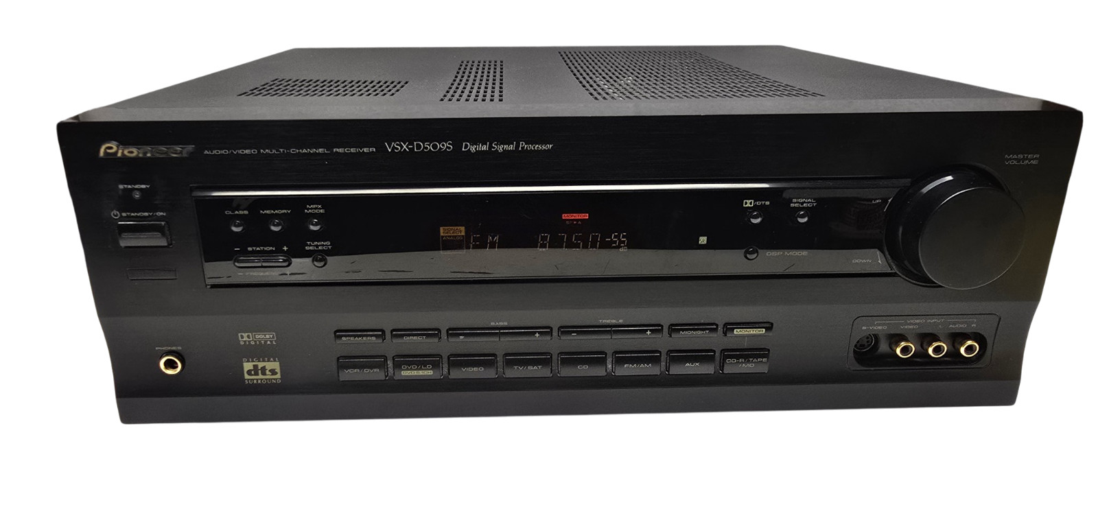 Pioneer Elite VSX D509S 5.1 Channel 250 Watt Receiver