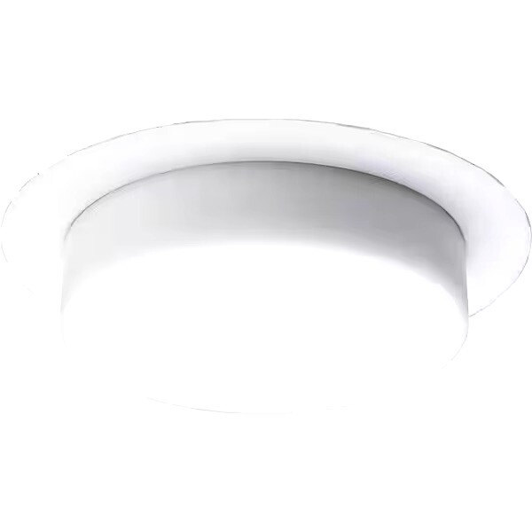 Progress Lighting 5 in. White Recessed Drop Opal Shower Trim