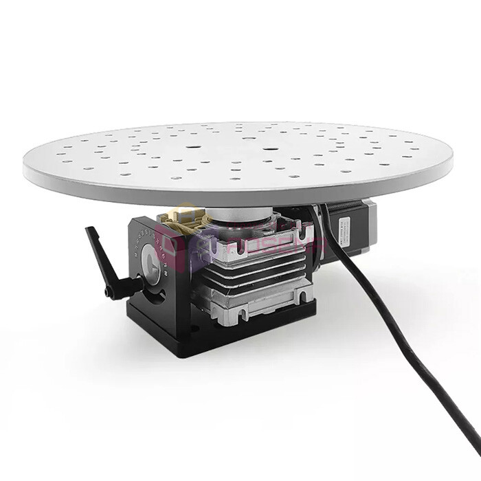 Electric Rotary Table Rotating Platform with Controller For Marking Machine
