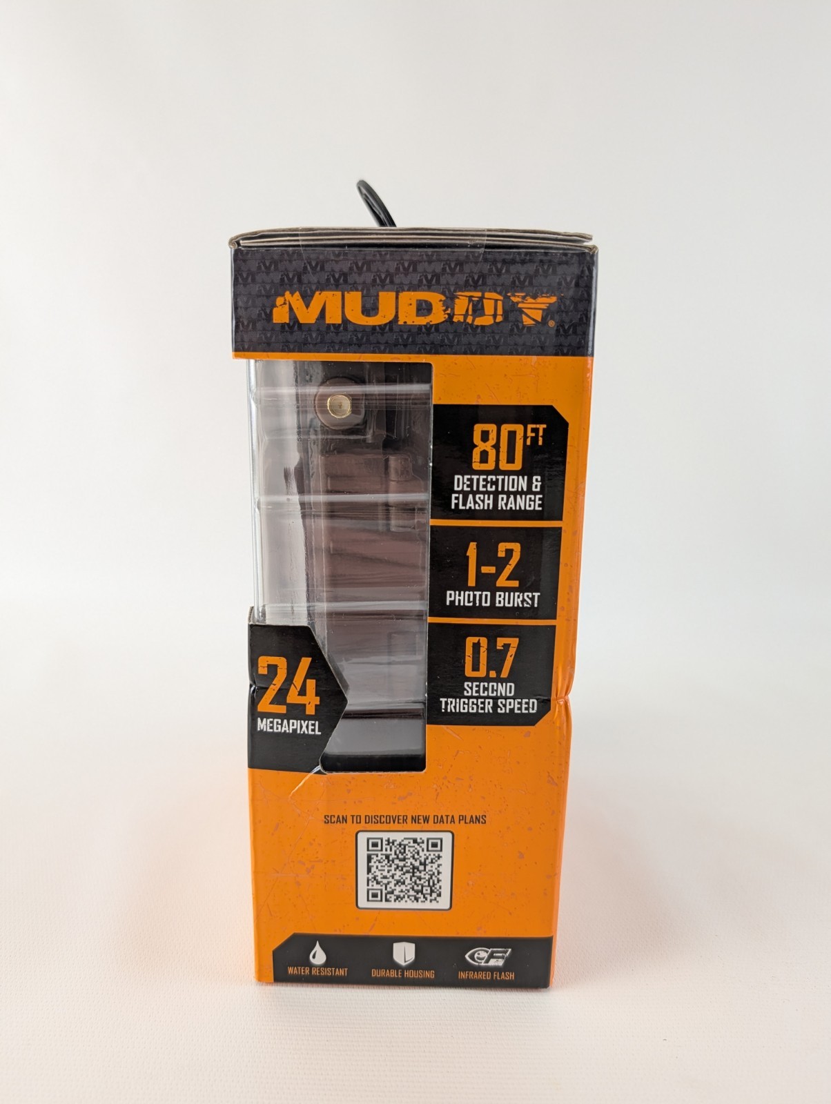 Muddy Mitigator Cellular Trail Camera 20 Megapixel 80ft - Brown (‎MUD-MTGTR-W)