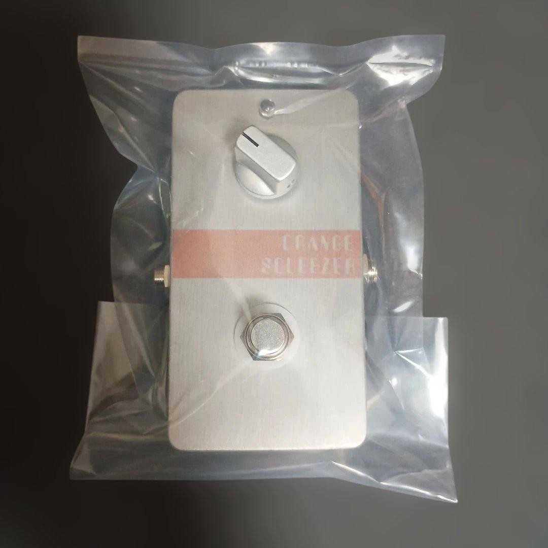 Orange Squeezer Type Compressor Pedal Handmade