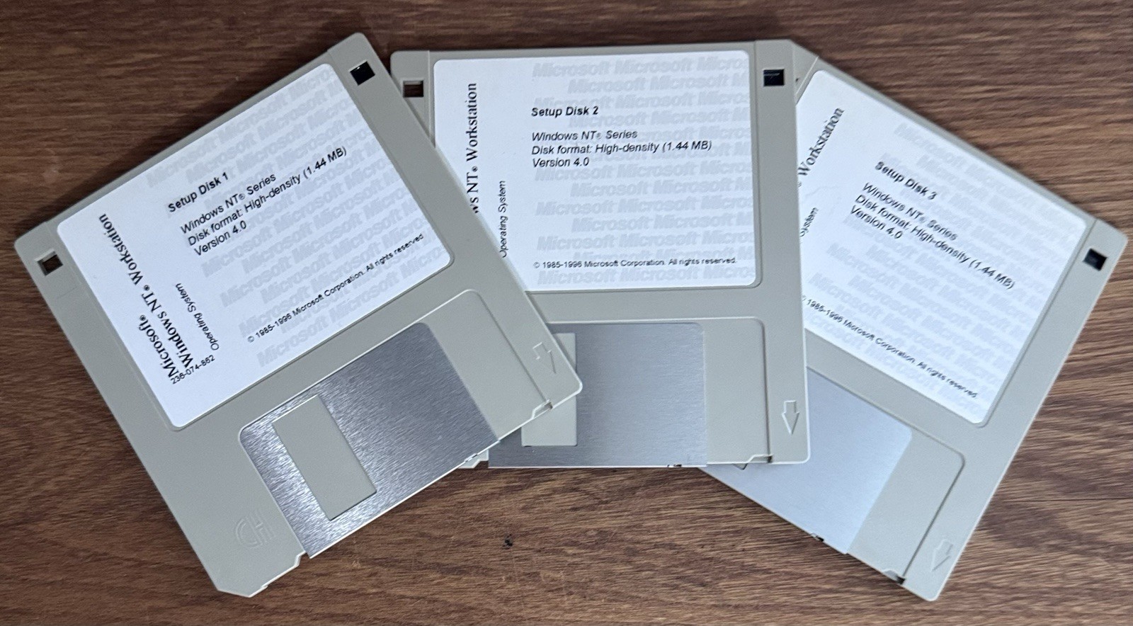 Microsoft Windows NT Workstation Version 4.0 Setup Floppy Disk 1-3