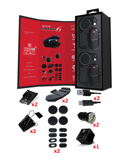 UClear Motion 6 Bluetooth Headset Dual 180509