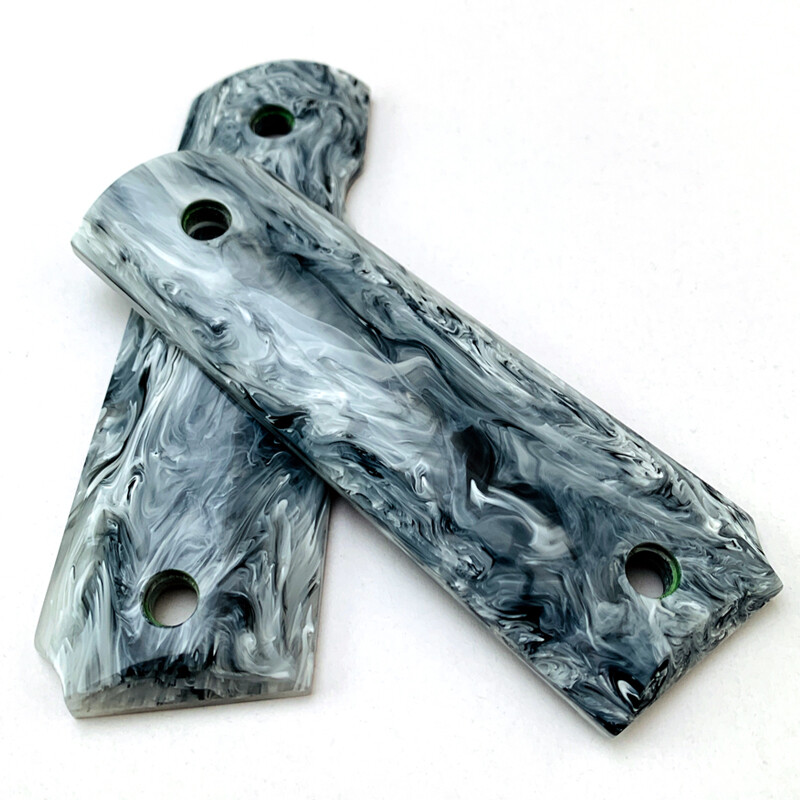 2pcs cloud grain acrylic material for M1911 handles cover replacement DIY new