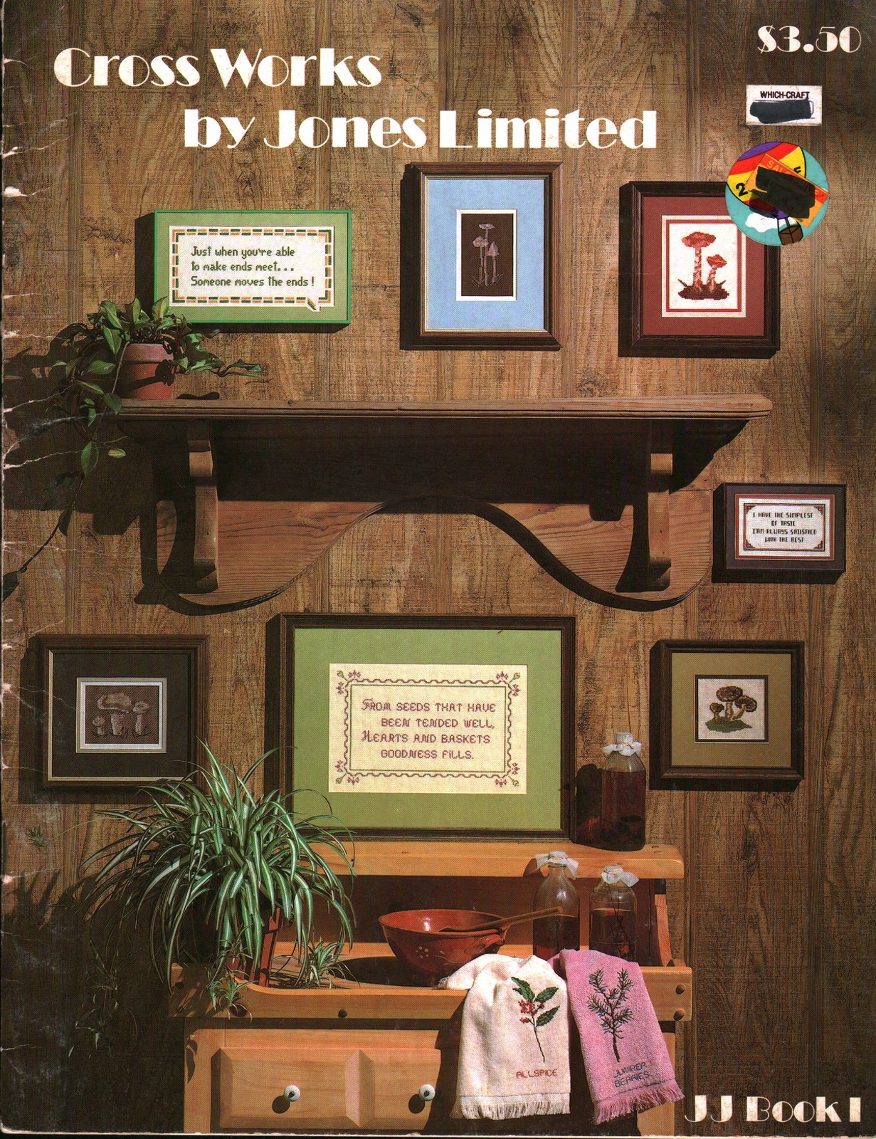 Cross Works by Jones Limited Cross Stitch | Graphique Needle Arts JJ Book 1