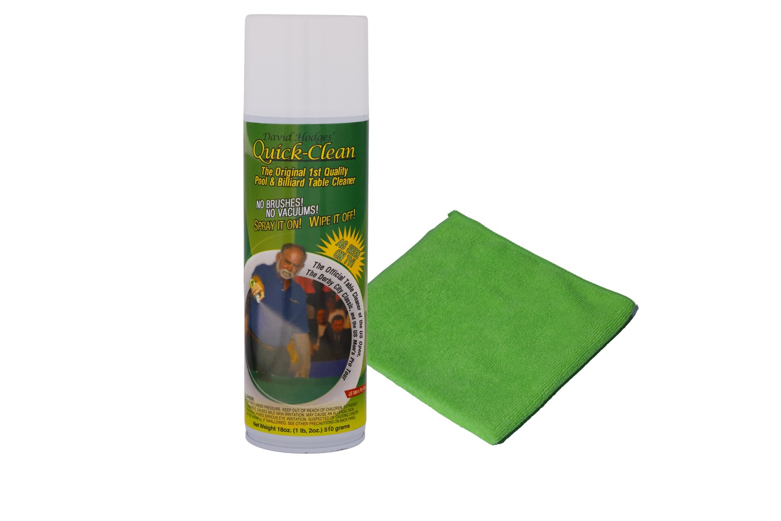 Quick Clean Pool Table Felt Cleaner - Starter Kit #1- Cleaner & Towel-SHIPS FAST