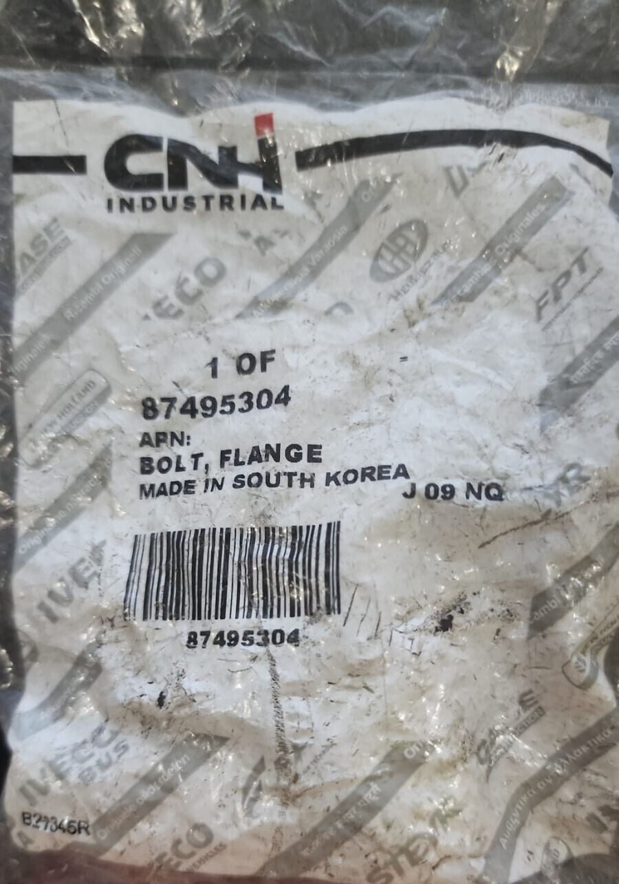 CNH  Hex Flange Bolt 87495304 For Balers/Harvesting Equip