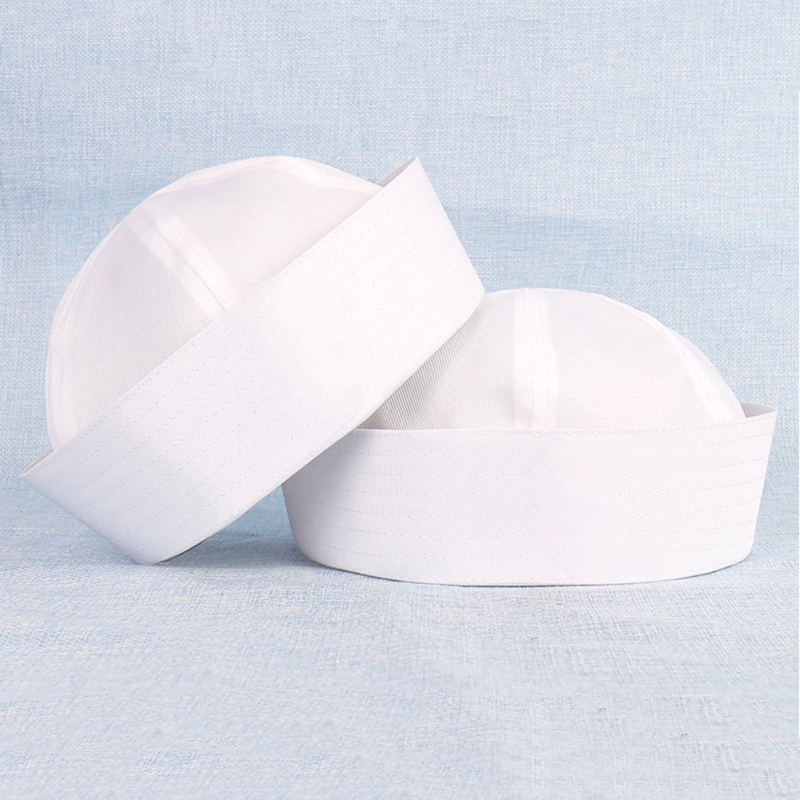 Cute White Doughboy Navy SAILOR Fishing Marine Popeye Costume Hat Cap 54cm nn
