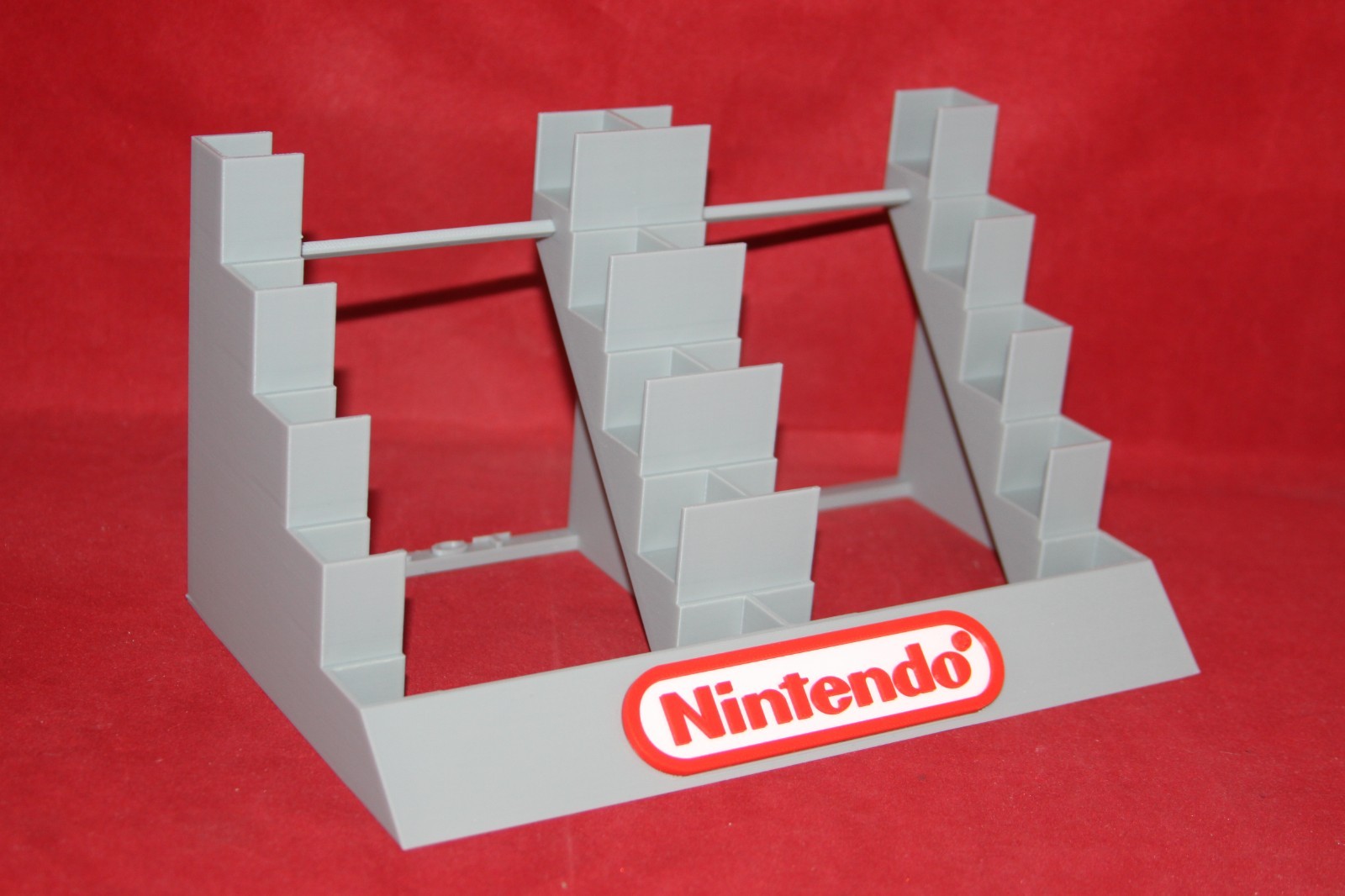 Famicom Cartridge Holder (Holds 10 Cartridges) Display Stand