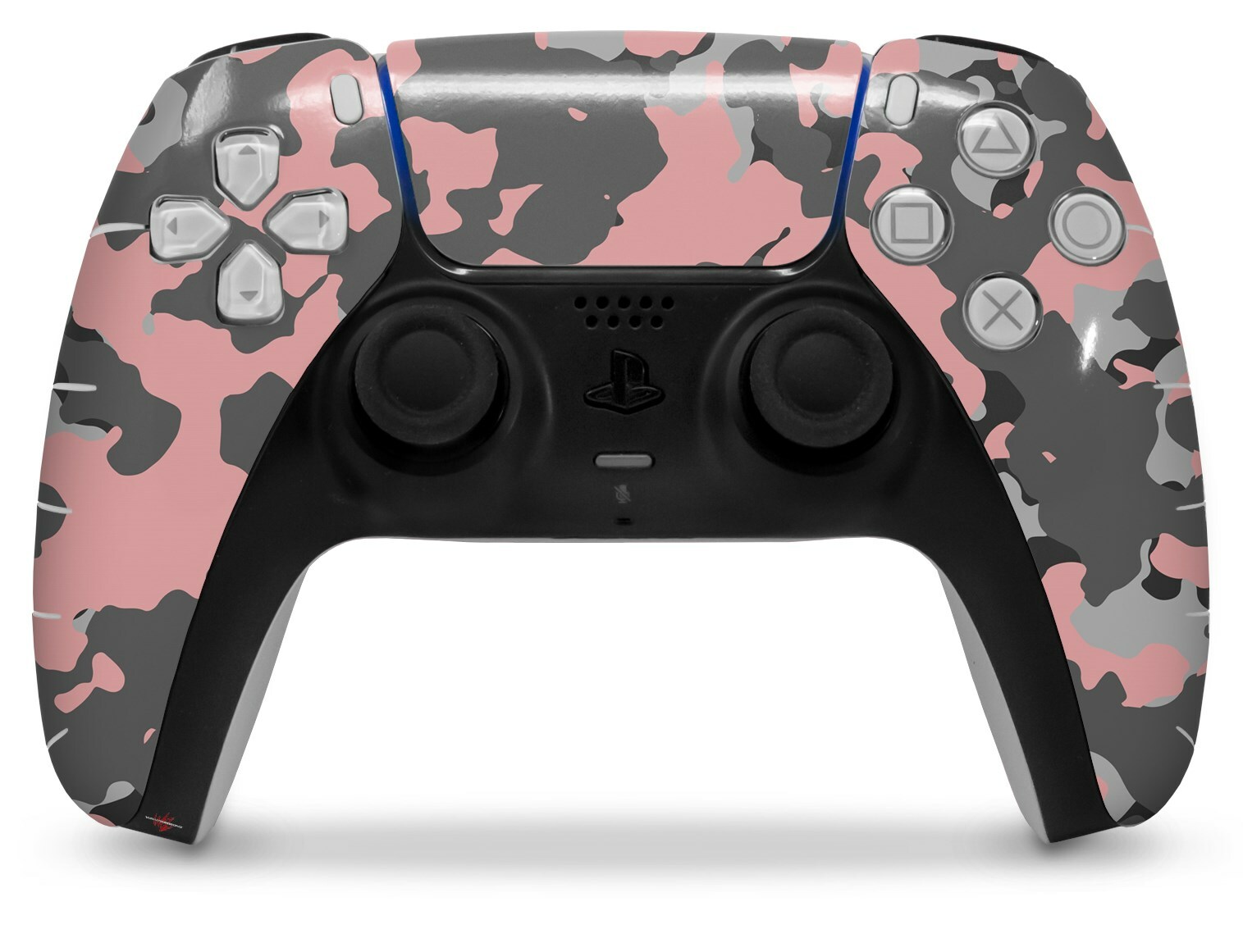 Skin Sony PS5 Controller WraptorCamo Old School Camouflage Camo Pink