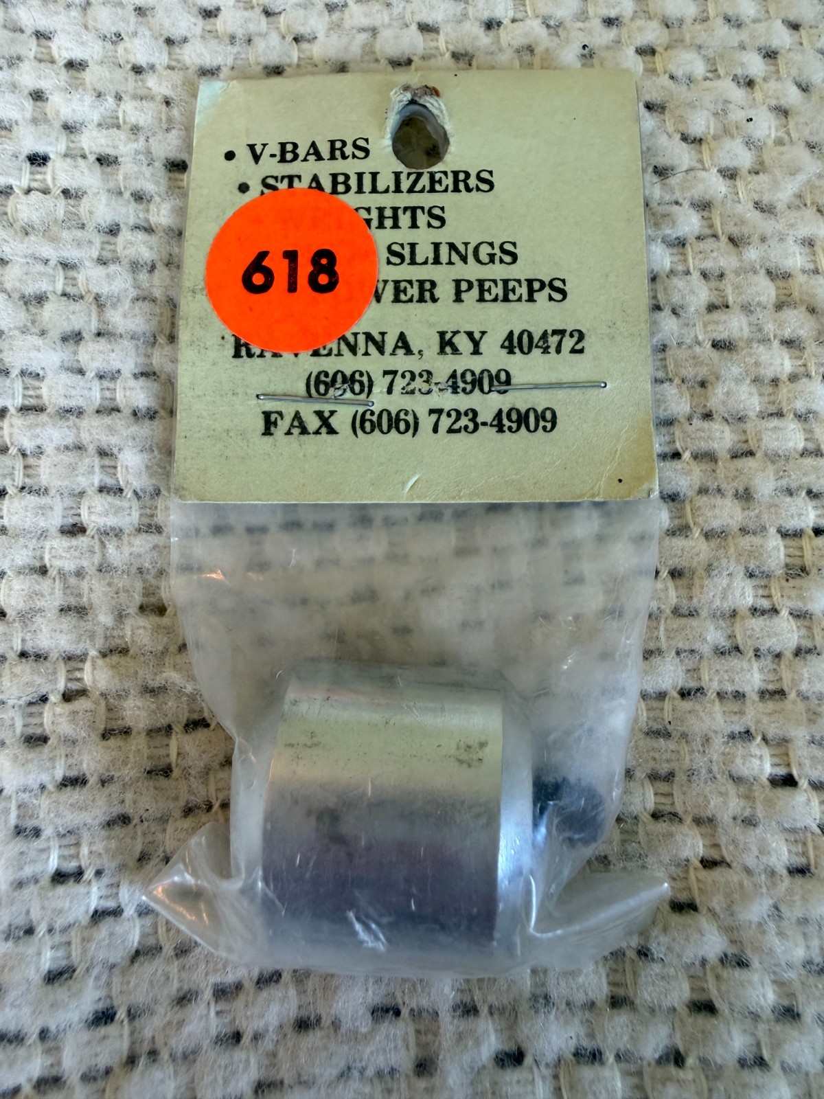 X-Ring Products Short Stabilizer Bar Silver
